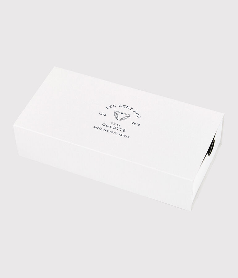 Confezione da 5 slip in cotone leggero Donna multicolore