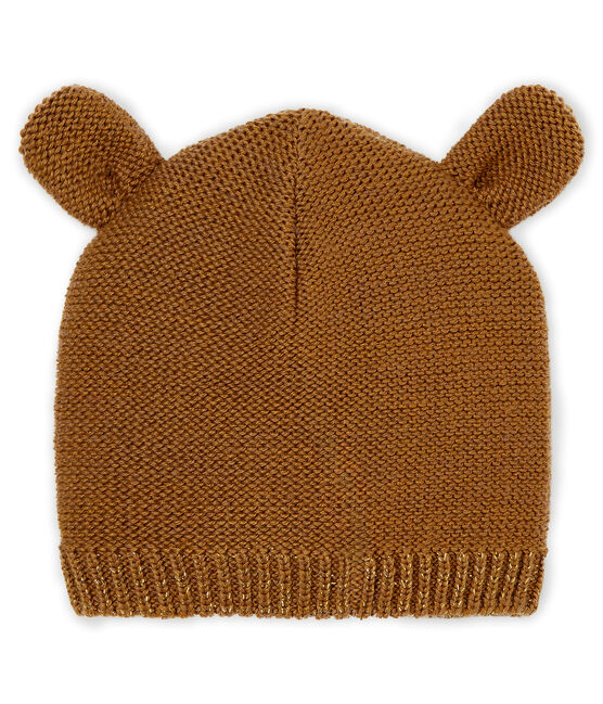 Cappello per bebé femmina marrone BRINDILLE/giallo DORE
