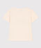 T-shirt  maniche corte in cotone bambino ecru AVALANCHE