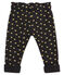 Pantalone per bebé femmina con stampa di pois dorati nero CITY/giallo DORE