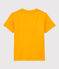 T-shirt maniche corte in jersey bambino giallo TEHONI
