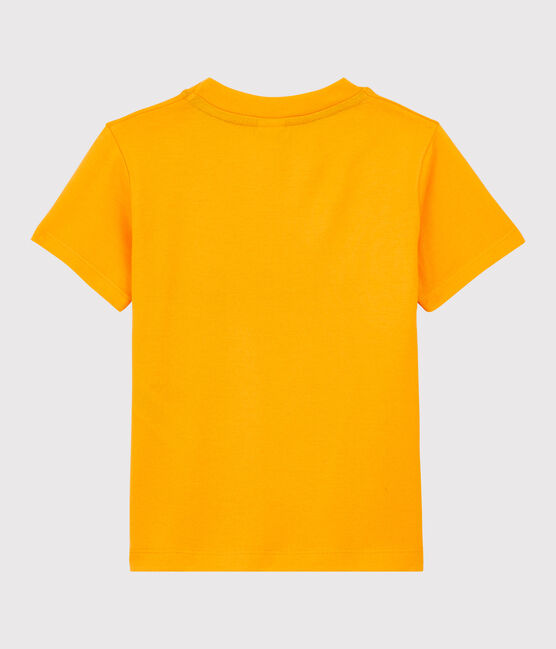 T-shirt maniche corte in jersey bambino giallo TEHONI