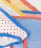 Confezione da 5 slip millerighe bambina in cotone biologico variante 1