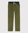 Pantaloni in velluto bambino verde MILITARY