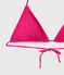 Costume da bagno 2 pezzi tinta unita rosa PETUNIA