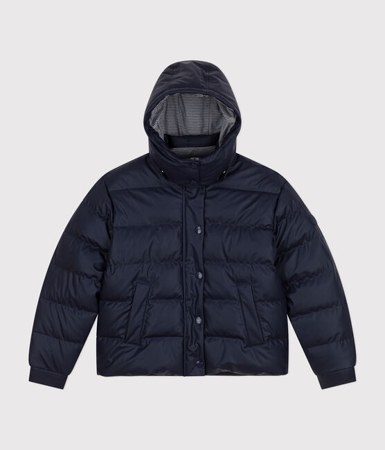 Piumino in PU donna blu SMOKING