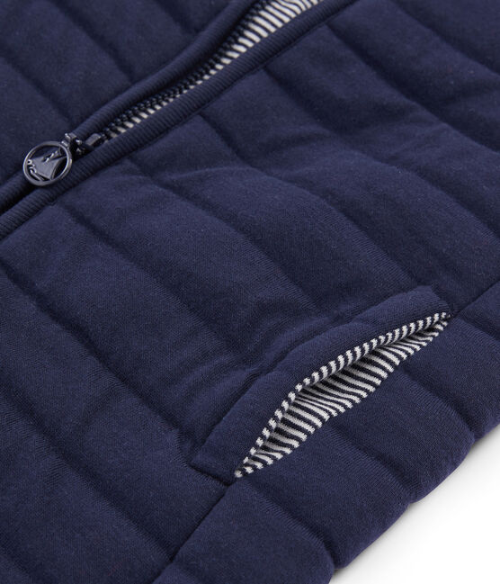 Giubbotto senza maniche bambino unisex blu SMOKING