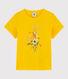 T-shirt a maniche corte in cotone bambina