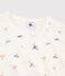 Pigiama snugfit fantasia uccello bambina a costine bianco MARSHMALLOW/bianco MULTICO