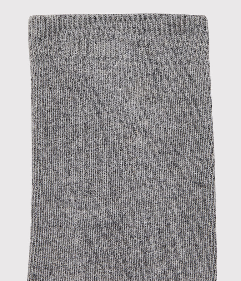 Collant bambina grigio