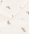 Tutina pigiama animali in cotone bianco MARSHMALLOW/bianco MULTICO