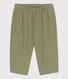 Pantaloni bebè in garza di cotone