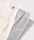 Camicia da notte a stelle con leggings bambina in tubique