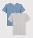 Confezione da 2 t-shirt manica corta millerighe bambino