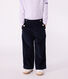 Pantaloni in velluto tinta unita bambina