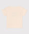 T-shirt bebè a maniche corte in jersey con motivo ecru AVALANCHE