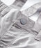 Shorts con bretelle in tessuto serge bebè maschio grigio CONCRETE/bianco MARSHMALLOW