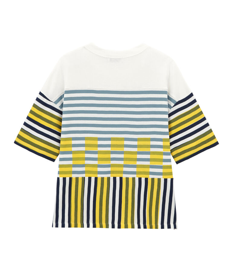 T-shirt grafica maniche corte unisex bianco MARSHMALLOW/bianco MULTICO