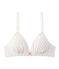 Reggiseno a triangolo con stampa bianco LAIT/bianco MULTICO