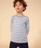 Marinière iconica in cotone bambino unisex AZUL/ MONTELIMAR