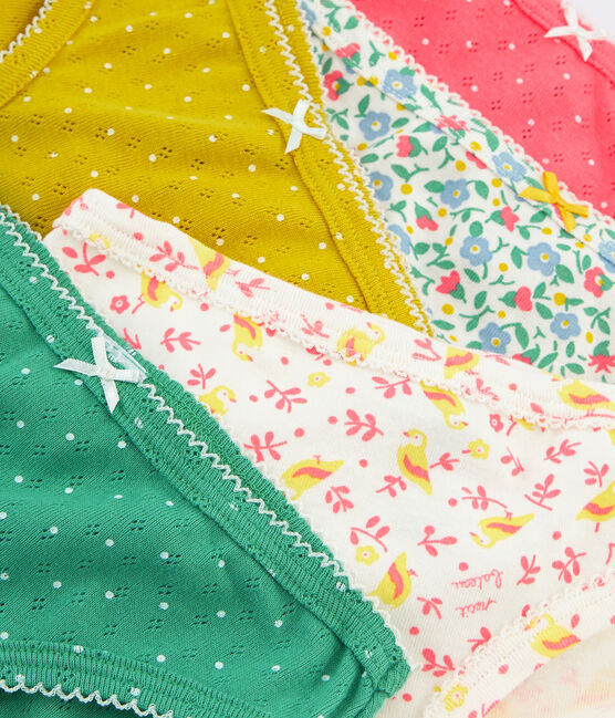 Confezione da 5 slip bambina variante 1