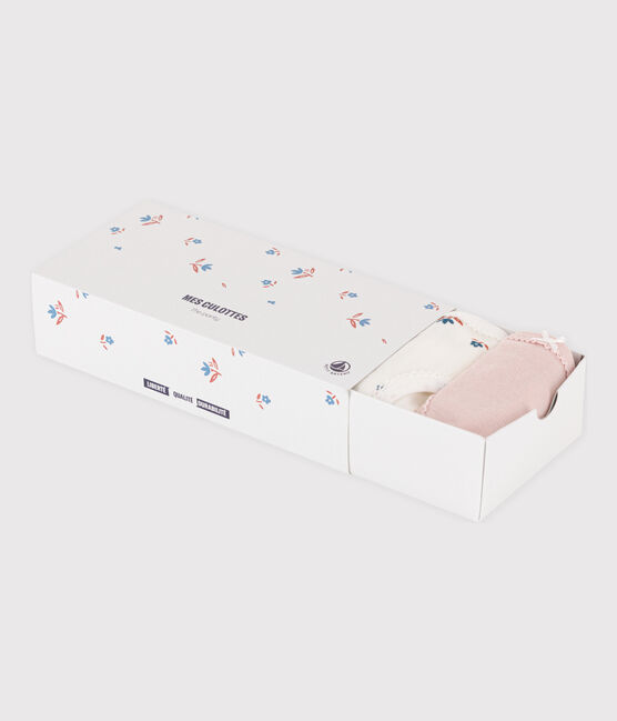 Confezione da 5 slip bambina in cotone variante 1
