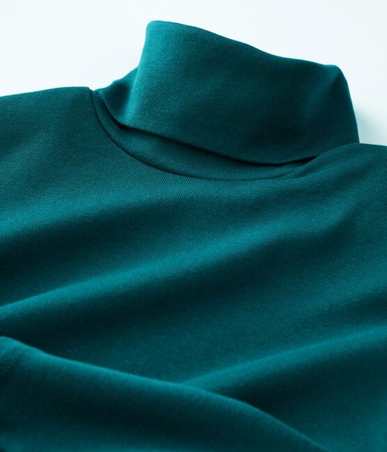 Dolcevita iconico in cotone Donna verde PINEDE