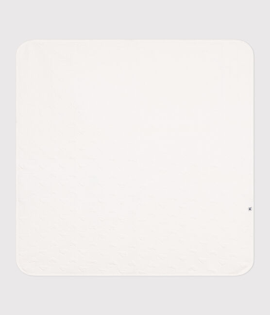 Coperta in tubique neonato bianco MARSHMALLOW