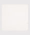 Coperta in tubique neonato bianco MARSHMALLOW