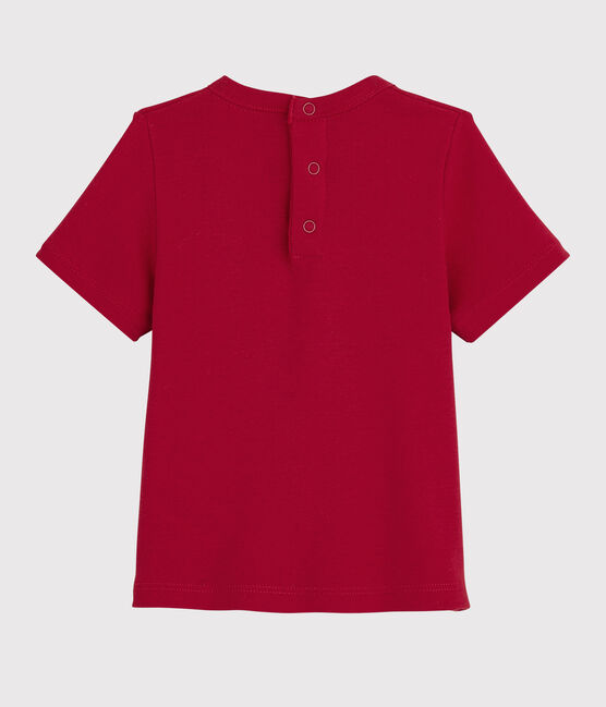 T-shirt a maniche corte da neonata rosso TERKUIT