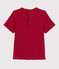 T-shirt a maniche corte da neonata rosso TERKUIT
