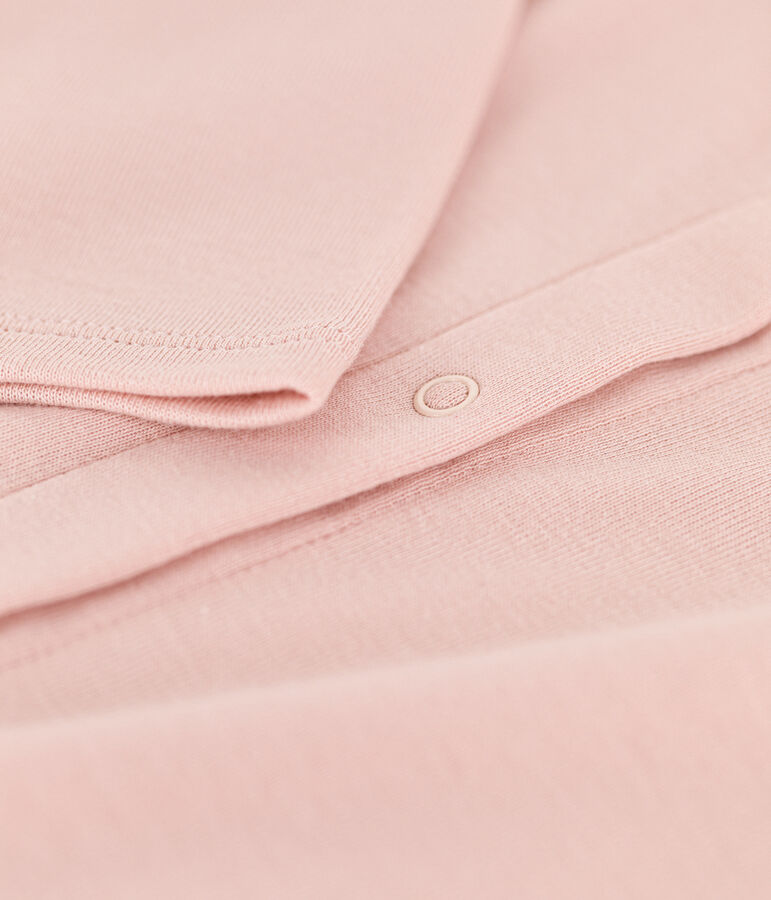 Cardigan in cotone bambina rosa