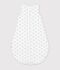 Sacco nanna in ciniglia con balene stampate neonato TOG 3 blu/blu