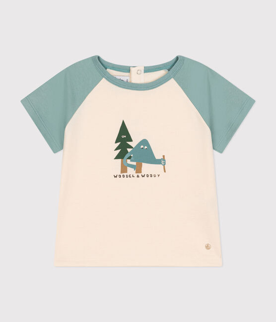 T-shirt a maniche corte in jersey sottile neonato AVALANCHE/ PAUL