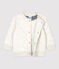 Cardigan trapuntato bebè. beige MONTELIMAR CHINE