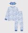 Pigiama travestimento da drago in cotone bambino blu/blu