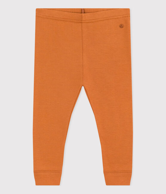 Leggings in cotone per bebè marrone ECUREUIL
