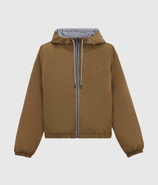 Giacca a vento calda unisex marrone BRINDILLE