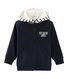 Felpa bambino reversibile con zip