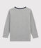 T-shirt serigrafata bambino grigio SUBWAY CHINE