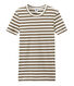 T-shirt donna in costina originale 1x1 rigata