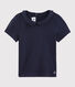 T-shirt bambina a maniche corte in cotone