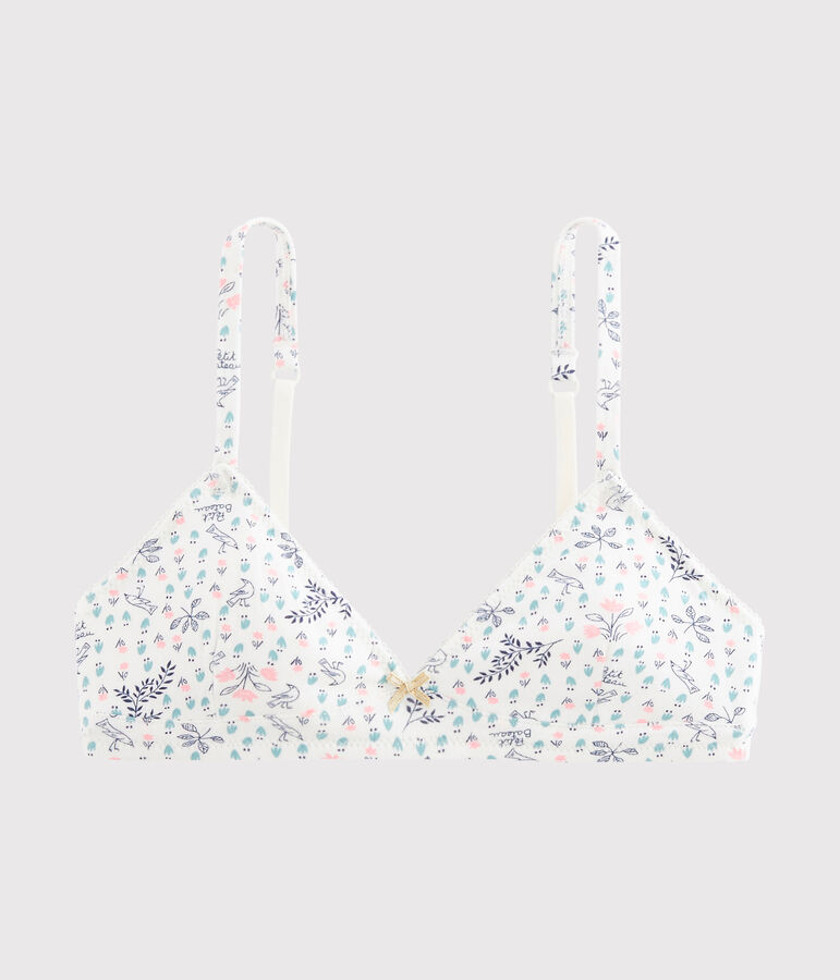 Reggiseno imbottito ragazza bianco MARSHMALLOW/bianco MULTICO