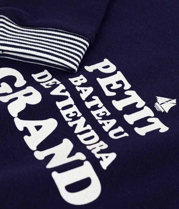 Felpa in cotone stampato bambino SOIR