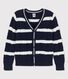 Cardigan in cotone bambino