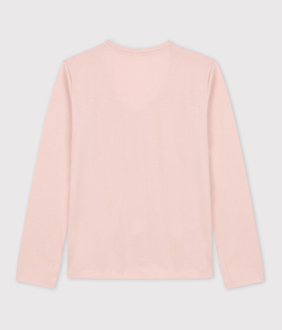 T-shirt La Regular scollo a V in cotone Donna rosa SALINE