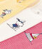 Confezione da 3 canottiere bambino in cotone Petit Bateau X Snoopy variante 1