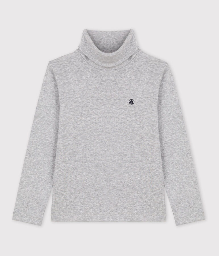 Lupetto in cotone bambino unisex grigio FUMEE CHINE