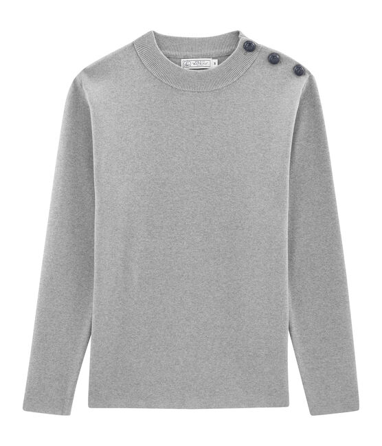 Pull marinaro uomo a tinta unita grigio SUBWAY CHINE