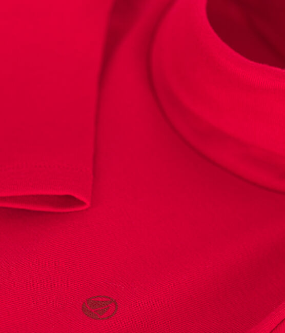Dolcevita in cotone bambina/bambino rosso CORRIDA